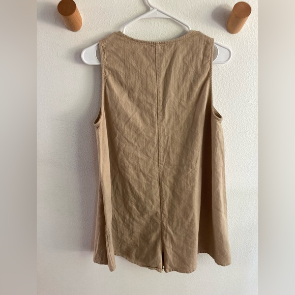 Rylee Cru Amari Jumper Romper Sand Small - Picture 4 of 4